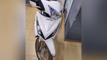 La moto había sido robada en José C. Paz.&nbsp;