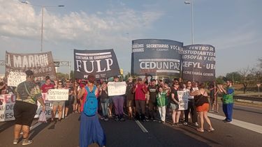 El corte en Panamericana comenzó a las 7:30 y fue levantado 20 minutos después.
