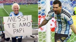 La abuela fans de 100 años que conquistó el Mundial con su amor por Messi La abuela fans de 100 años que conquistó el Mundial con su amor por Messi