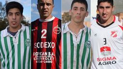 Zárate, Flores, Palacios y Alva, los cuatro finalistas..