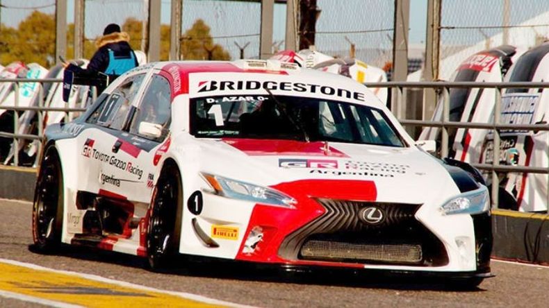 CLASIFICACIÓN. El Lexus de Azar es protagonista en Buenos Aires..