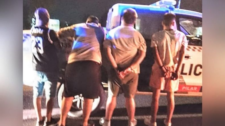 Los autores del violento asalto son oriundos de Hurlingham. .
