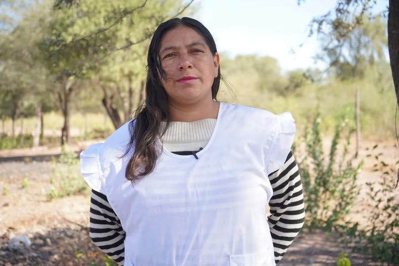 Gloria Cisneros, la maestra chaqueña que inspira al mundo. (Infobae)..png