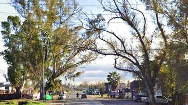 El lugar en el que ocurrió el hecho, en ruta 28.