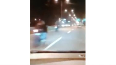 Las picadas de motos le suman peligro a la Panamericana