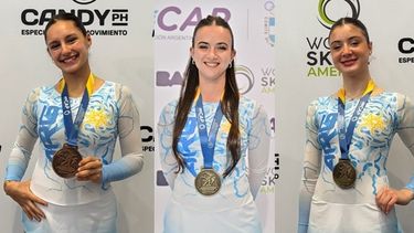 PODIOS. Catalina Álvarez, Sofía Alcedo y Valentina Piccoli, las medallistas de Italiana. PODIOS. Catalina Álvarez, Sofía Alcedo y Valentina Piccoli, las medallistas de Italiana.