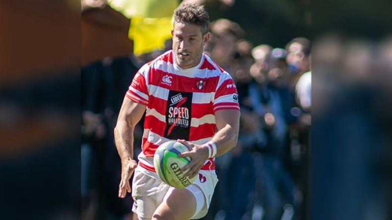 IMPARABLE. Provenzano marcó 2 tries y participó de otro espectacular de Sábato. (Foto: PRENSA URBA)..