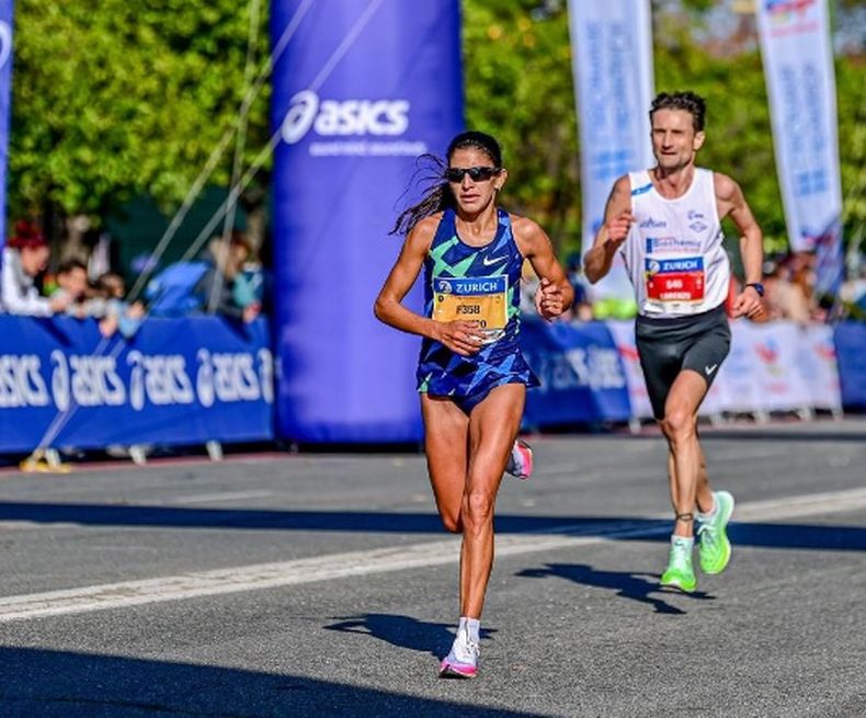 OBJETIVO. Daiana intentará bajar los 26 segundos que la separan de estar en París.