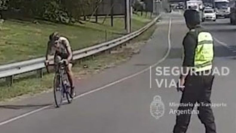 Uno de los operativos en el acceso norte..