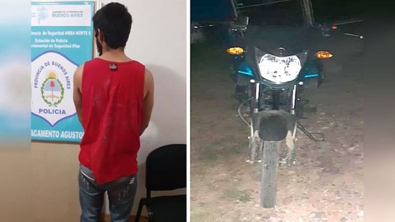 DETENIDO. El joven quedó arrestado por encubrimiento y cohecho..