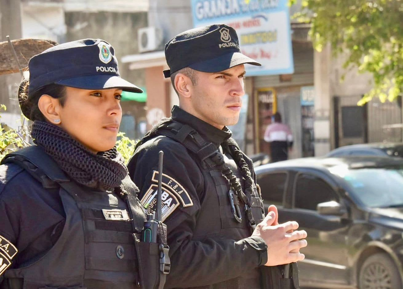 Los nuevos efectivos ya recorren distintas zonas de Pilar.