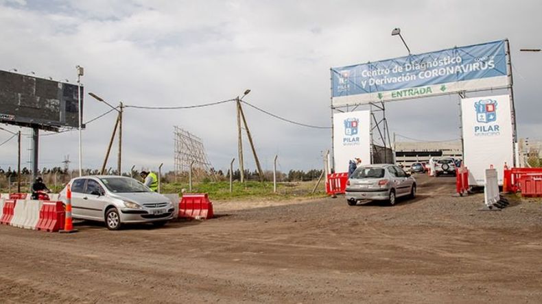 TESTEOS. Con más de 37 mil PCR, Pilar tienen una baja tasa de pisitividad..