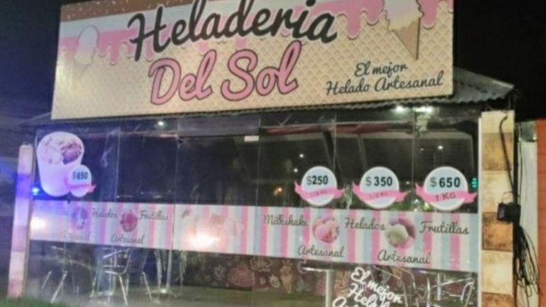 El local está ubicado sobre la calle Vuelta de Obligado, en el centro de Pilar. .