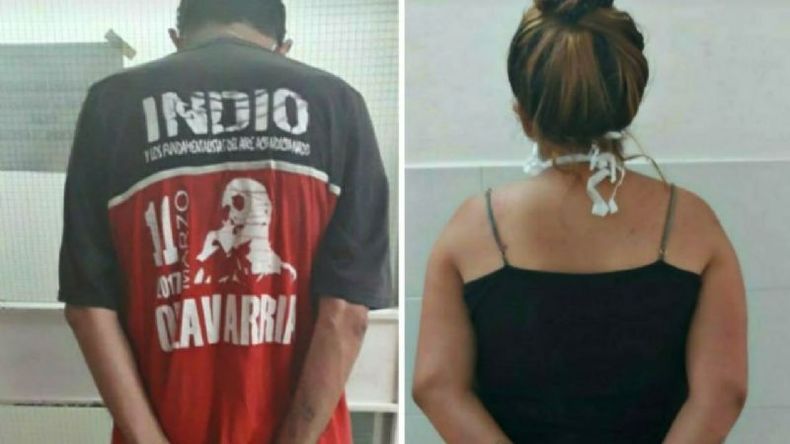 Los detenidos tenían antecedentes por robo. .