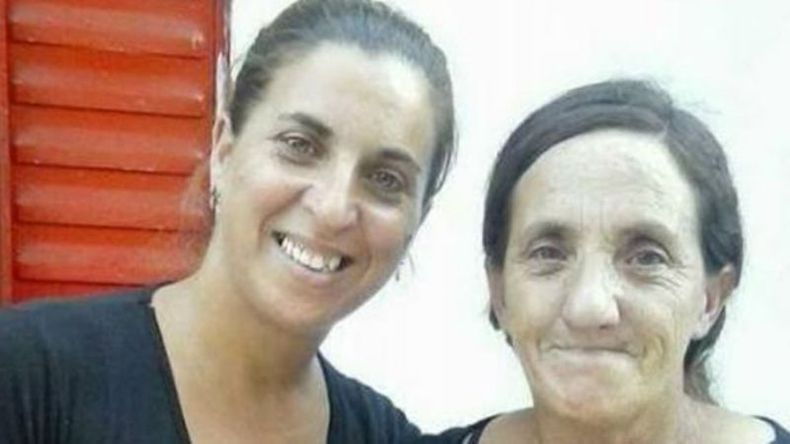 RECUERDO. Una de las pocas fotos que Silvia pudo conservar..