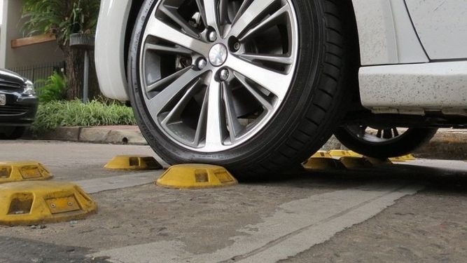 TORTUGAS. Este tipo de reductores de velocidad está reemplazando a los lomos de burro..