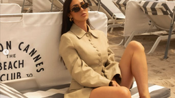 Chechu Rodríguez llegó a Cannes como embajadora de la marca de perfumes Kilian. Chechu Rodríguez llegó a Cannes como embajadora de la marca de perfumes Kilian.
