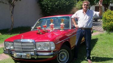 Urroz era un apasionado de los autos clásicos..