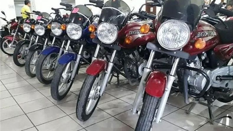 AUMENTO. El programa Mi Moto, del Banco Nación, aceleró la venta de vehículos nacionales..