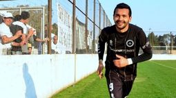 Chimeli en sus tiempos como goleador de Real Pilar..