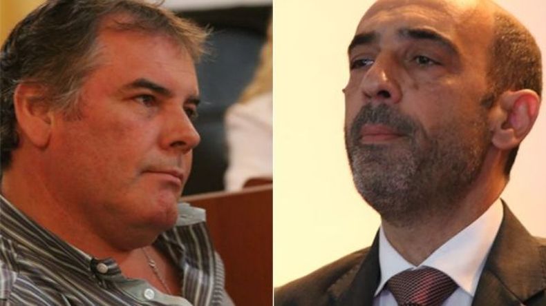 Trindade, del bloque oficialista, y Pugliese, del Frente Renovador. .