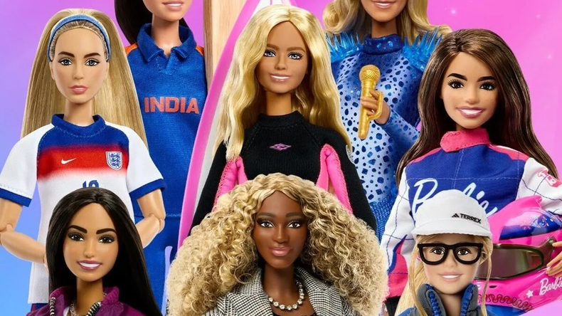 El Equipo de Ensueño Barbie de Mattel por el Día de la Mujer. (IG @Barbie).