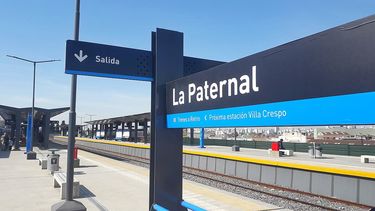 La estación La Paternal estuvo 5 años cerrada por obras.