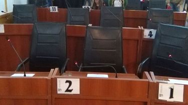 BANCAS VACÍAS. La mayoría de los concejales no fue a debatir la tributaria..