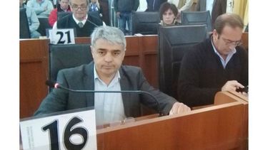 ÚLTIMA VEZ. Liberé, ayer, todavía con los concejales de Cambiemos..