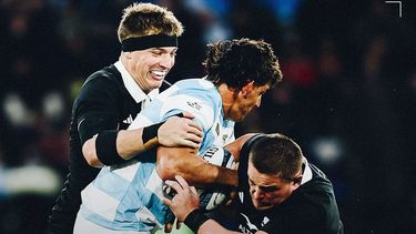 Potencia imparable. Pablo Matera fue determinante para la victoria de Los Pumas.