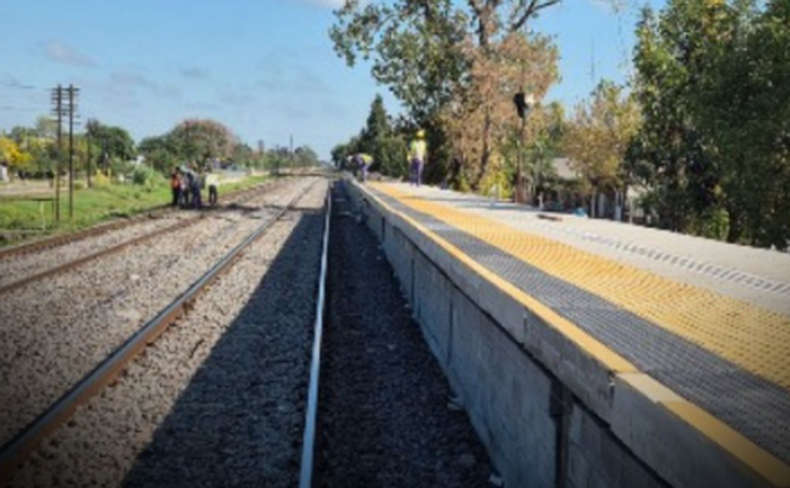 NUEVA ESTACIÓN. Las obras se iniciaron de forma sorpresiva en noviembre pasado y sin anuncio oficial. Foto: Todo Mística.&nbsp;