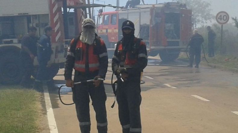 Foto: Bomberos Voluntarios de Pilar..
