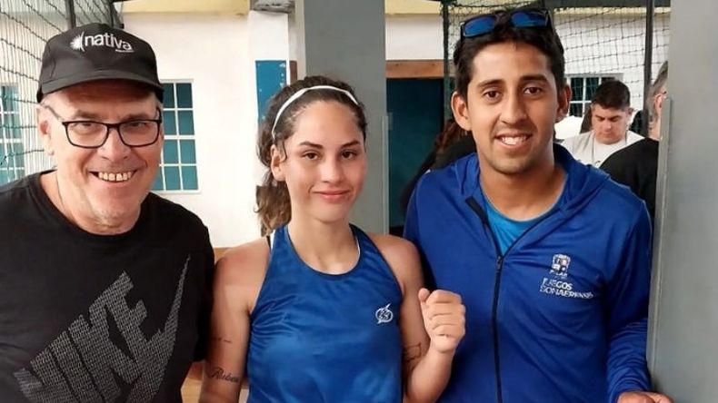 POR EL TÍTULO. Celeste González sueña con ser de oro en boxeo..