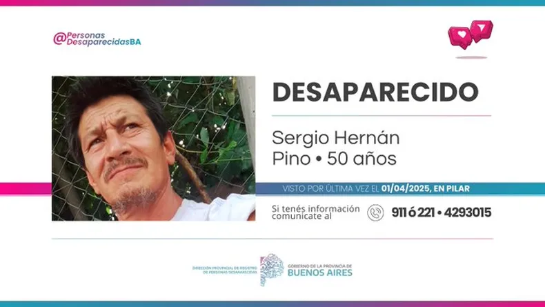 La Dirección Provincial de Registro de Personas Desaparecidas había intervenido en su búsqueda.