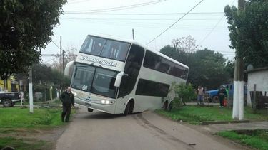Excursión accidentada para chicos de Villa Astolfi