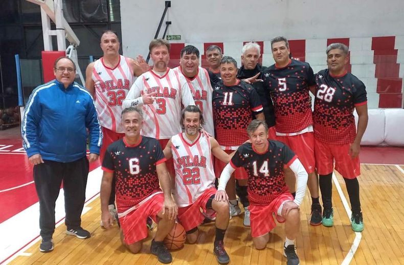 Maxi Pilar +47 volvió al triunfo en el gimnasio del Rancho.