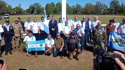 HOMENAJE. La vigilia en el Cenotafio es uno de los momentos más emotivos. HOMENAJE. La vigilia en el Cenotafio es uno de los momentos más emotivos.