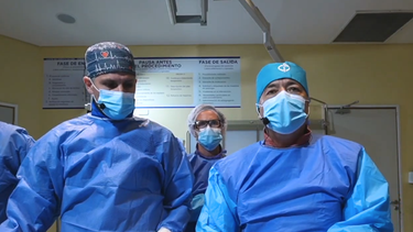 PROCEDIMIENTO. El implante de la válvula Harmony se realizó mediante cateterismo.