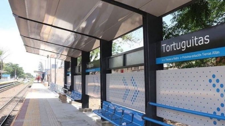 RENOVADA. Así luce la estación Tortuguitas. Se invirtieron 116 millones de pesos. .