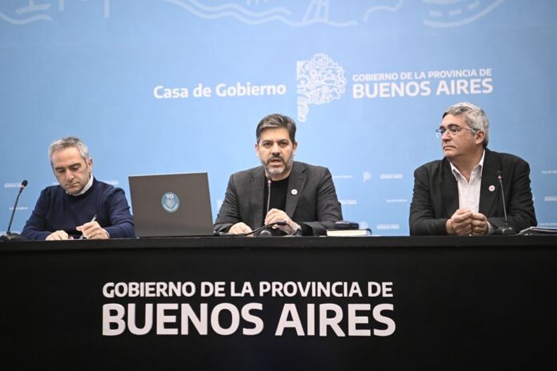 OBRAS PARADAS. El gabinete de Kicillof dio detalles de lo que debe la Nación. &nbsp;