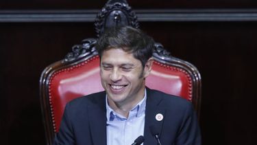 PARA ADELANTE. Kicillof dio pistas de que irá por la reelección..