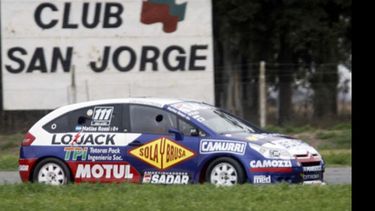 Matías Rossi no encontró el balance del Citroën C4 y quedó 14º en la clasificación..