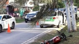 Mujer resultó herida por accidente en Villa Rosa