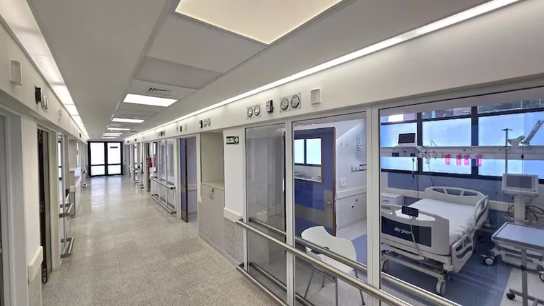 La Unidad de Terapia Intensiva del Hospital Fernández. (GCBA).
