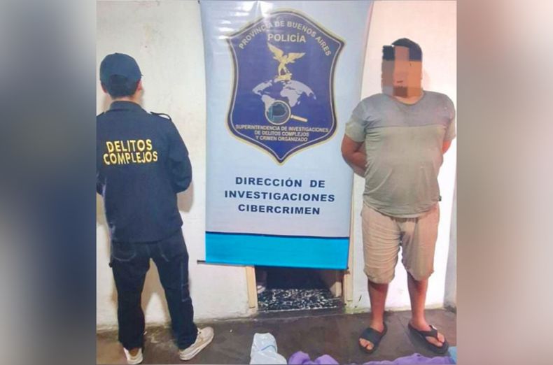 El hombre fue detenido en la ciudad de Mar del Plata, donde reside.