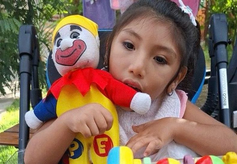 TODOS POR NURIA. La ni&ntilde;a necesita apoyo de los pilarenses y este domingo se har&aacute; un festival en el Club Uni&oacute;n de Presidente Derqui.