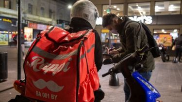 El operativo busca controlar las condiciones laborales de los trabajadores de apps de delivery..