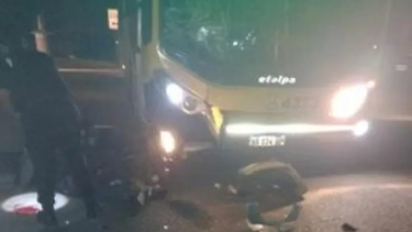 ESCENA. El accidente se produjo en la intersección de las Rutas 8 y 26.