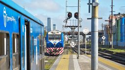 MENOS FRECUENCIA. El ferrocarril San Martín tendrá horario reducido el fin de semana.