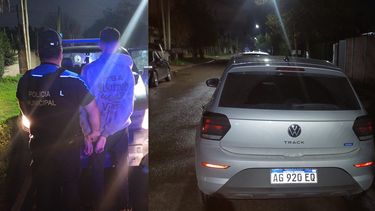 El detenido manejaba un auto con documentación de otro vehículo robado en Campana.